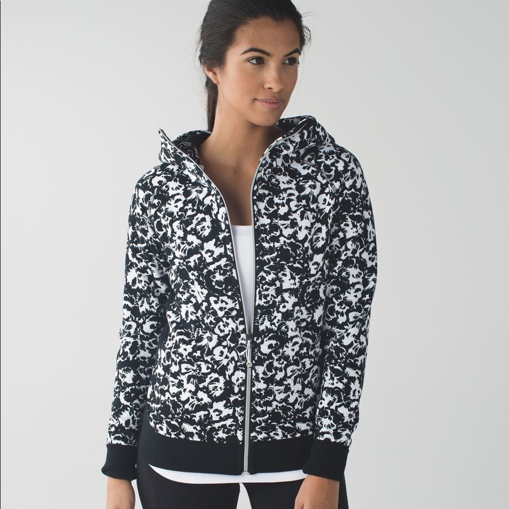 Lululemon Scuba Hoodie Flower Print